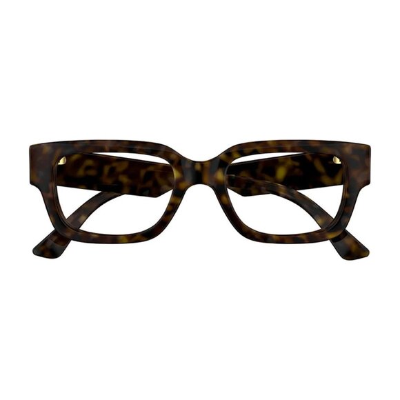 NEW GUCCI EYEGLASSES GG1666O 007 HAVANA WOMEN EYEWEAR GUCCI - Picture 2 of 3